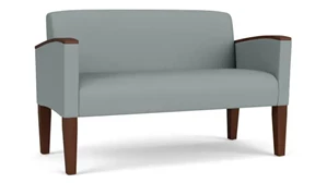 Loveseats Lesro Polyurethane Loveseat