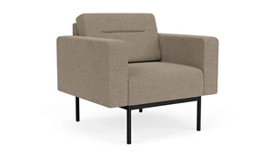 Club & Lounge Chairs Lesro Darsey Guest Chair - Matching Fabric & Vinyl