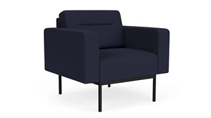 Club & Lounge Chairs Lesro Darsey Guest Chair - Matching Fabric & Vinyl