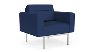 Club & Lounge Chairs Lesro Darsey Guest Chair - Matching Fabric & Vinyl
