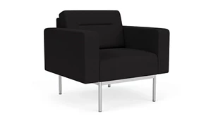 Club & Lounge Chairs Lesro Darsey Guest Chair - Matching Fabric & Vinyl