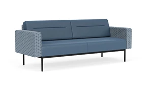 Sofas Lesro Darsey Sofa - Designer Combo Fabric-Vinyl