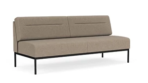 Sofas Lesro Darsey Armless Sofa - Matching Fabric & Vinyl