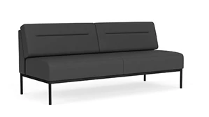 Sofas Lesro Darsey Armless Sofa - Matching Fabric & Vinyl