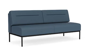 Sofas Lesro Darsey Armless Sofa - Matching Fabric & Vinyl