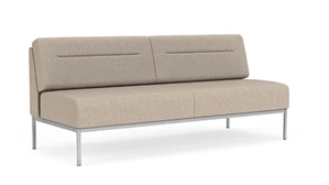 Sofas Lesro Darsey Armless Sofa - Matching Fabric & Vinyl