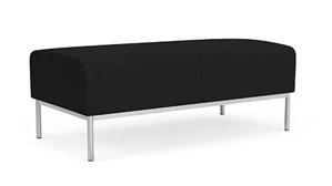 Benches Lesro Darsey 2 Seat Bench - Matching Fabric & Vinyl