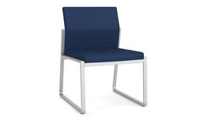 Lobby & Guest Chairs - Metal Lesro Polyurethane Armless Guest Chair