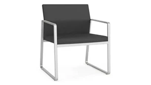 Lobby & Guest Chairs - Metal Lesro Polyurethane Oversize Guest Chair