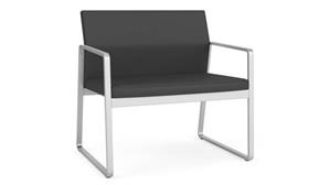 Lobby & Guest Chairs - Metal Lesro Polyurethane Bariatric Chair