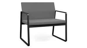 Lobby & Guest Chairs - Metal Lesro Bariatric Chair