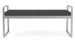 Benches Lesro Polyurethane 2 Seat Bench