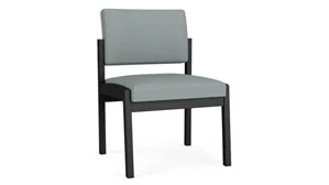 Lobby & Guest Chairs - Metal Lesro Polyurethane Armless Guest Chair
