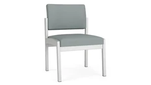 Lobby & Guest Chairs - Metal Lesro Polyurethane Armless Guest Chair