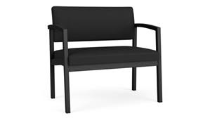 Lobby & Guest Chairs - Metal Lesro Polyurethane Bariatric Chair