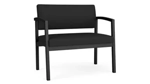 Lobby & Guest Chairs - Metal Lesro Polyurethane Bariatric Chair