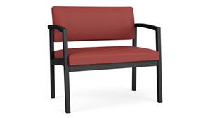 Lobby & Guest Chairs - Metal Lesro Polyurethane Bariatric Chair