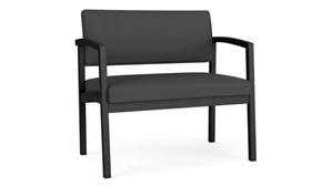 Lobby & Guest Chairs - Metal Lesro Polyurethane Bariatric Chair