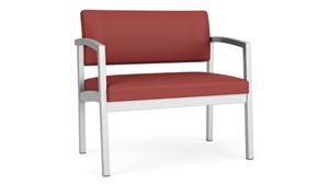 Lobby & Guest Chairs - Metal Lesro Polyurethane Bariatric Chair