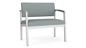 Lobby & Guest Chairs - Metal Lesro Polyurethane Bariatric Chair