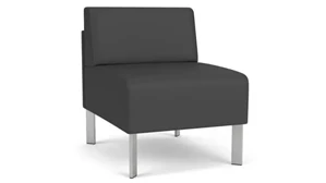 Club & Lounge Chairs Lesro Polyurethane Armless Guest Chair