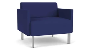 Lobby & Guest Chairs - Metal Lesro Bariatric Chair