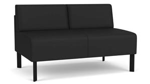 Loveseats Lesro Polyurethane Armless Loveseat