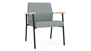 Lobby & Guest Chairs - Metal Lesro Polyurethane Oversize Guest Chair
