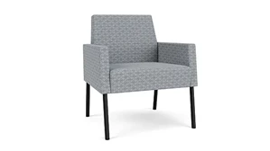 Lobby & Guest Chairs - Metal Lesro Guest Chair Rise Fabric