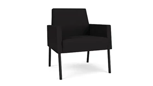 Lobby & Guest Chairs - Metal Lesro Guest Chair Fabric Open House