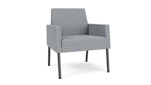 Lobby & Guest Chairs - Metal Lesro Guest Chair Rise Fabric