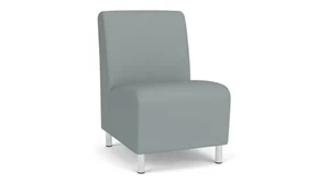 Club & Lounge Chairs Lesro Polyurethane Armless Guest Chair