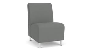 Club & Lounge Chairs Lesro Armless Guest Chair
