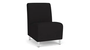 Club & Lounge Chairs Lesro Armless Guest Chair