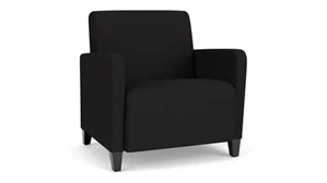 Lobby & Guest Chairs - Wood Lesro Oversize Guest Chair