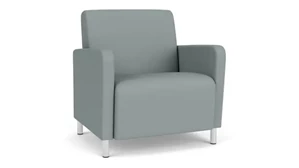 Lobby & Guest Chairs - Metal Lesro Polyurethane Oversize Guest Chair