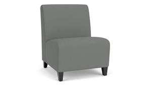 Lobby & Guest Chairs - Wood Lesro Oversize Armless Guest Chair