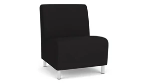 Lobby & Guest Chairs - Wood Lesro Oversize Armless Guest Chair