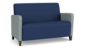 Loveseats Lesro Loveseat, Upholstered Seat, Back and Arms