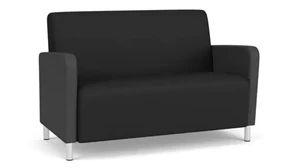 Loveseats Lesro Loveseat, Upholstered Seat, Back and Arms