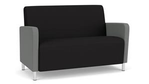 Loveseats Lesro Loveseat, Upholstered Seat, Back and Arms