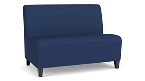 Loveseats Lesro Loveseat Polyurethane Armless