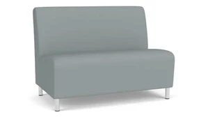 Loveseats Lesro Loveseat Polyurethane Armless
