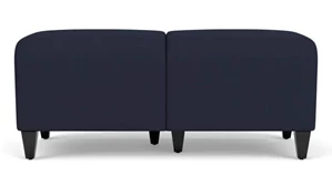 Benches Lesro Ravenna 2-Seat Reception Bench Upholstered Matrex Seat