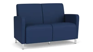 Sofas Lesro 2-Seat Sofa 48.5in W x 30in D with Polyurethane