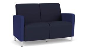 Sofas Lesro 2 Seat Sofa, Upholstered Seat, Back and Arms