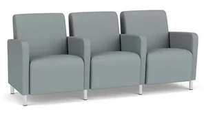 Sofas Lesro Sofa Polyurethane 3 Seat with Center Arms