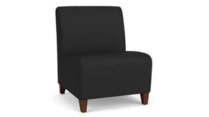 Club & Lounge Chairs Lesro Polyurethane Oversize Guest Chair Armless