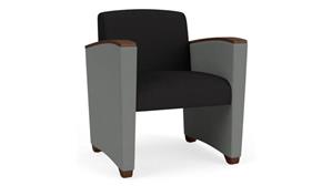 Club & Lounge Chairs Lesro Guest Chair, Upholstered Seat, Back and Arms