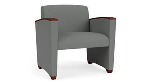 Lobby & Guest Chairs - Wood Lesro Oversize Guest Chair